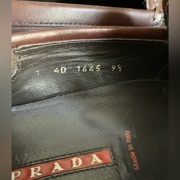 EUC Men’s Prada Driving Moccasins- Brown - Picture 4 of 8
